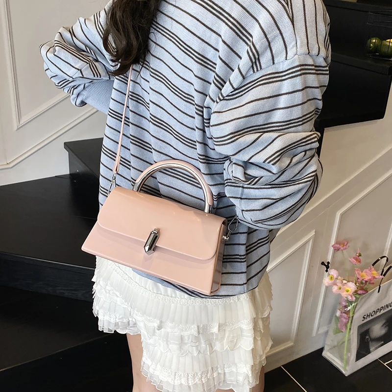 

Шикарная простая кожаная большая сумка для женщин с уникальным минималистским дизайном, однотонная и большая вместительная сумка-шоппер