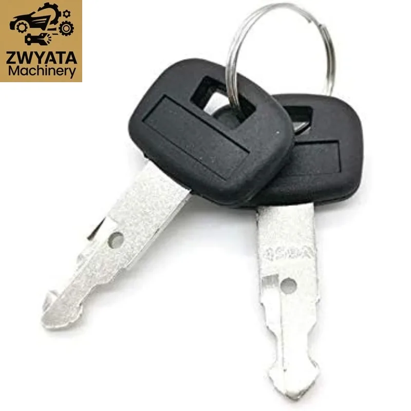 5Pcs 459A Lgnition Key ELI80-0101 For Kubota Excavator U15/30/135/155/161 RC411-53933 RC461-53930
