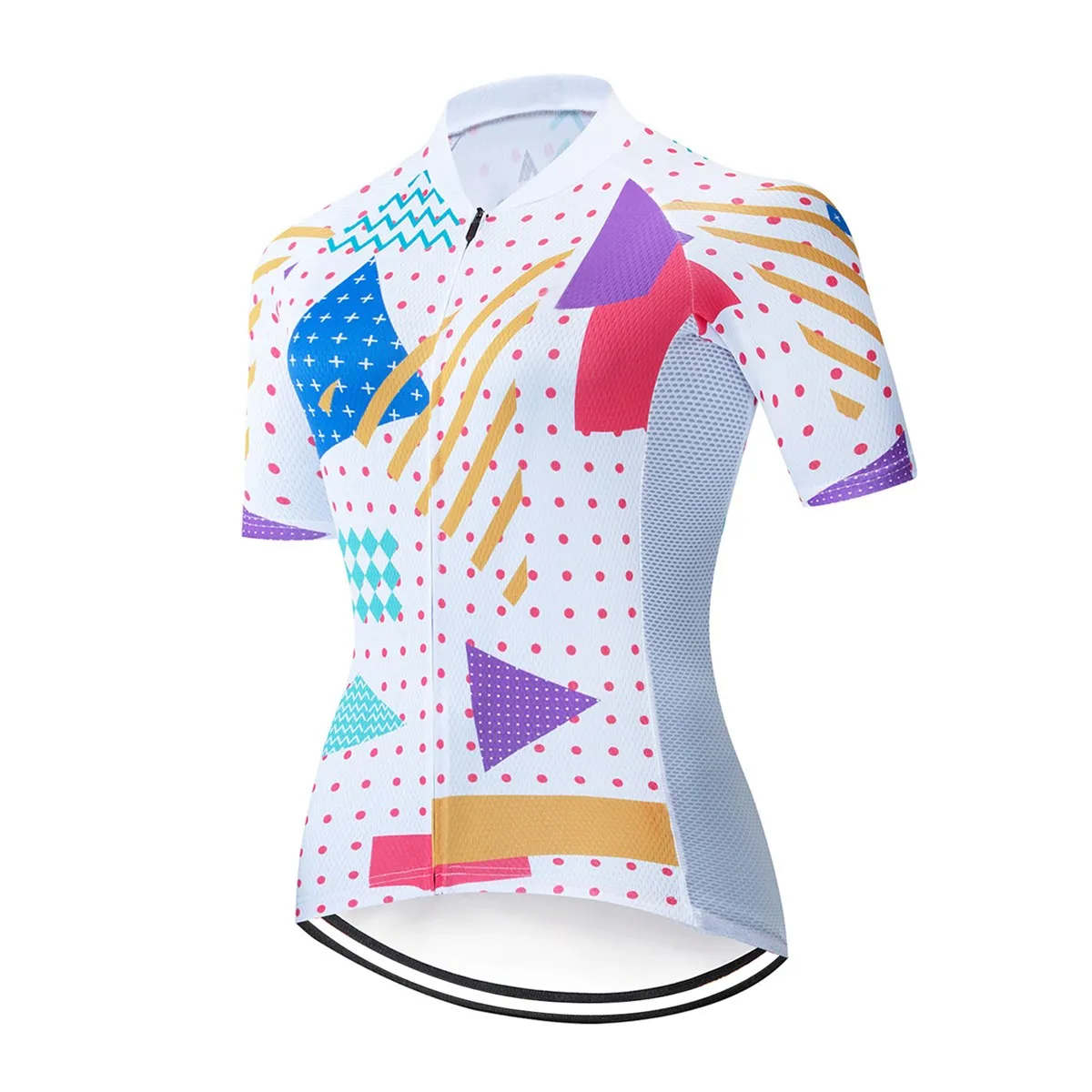 Women\'s Cycling Tops Short Sleeve Breathable Jerseys Biking Shirt Bicycle Road Tights Clothing for Sports