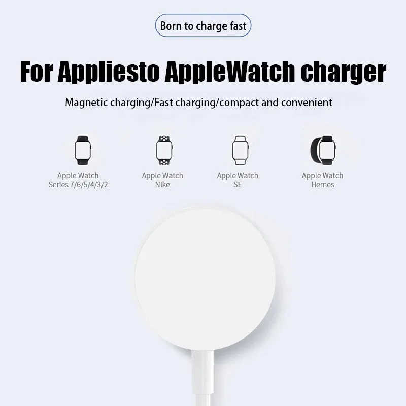Magnetic Wireless Charger  for Apple Watch Series 9 8 7 Ultra 2 SE  Wireless Fast Charger Accessories for IWatch 8 7 6 5 4 3 2 1