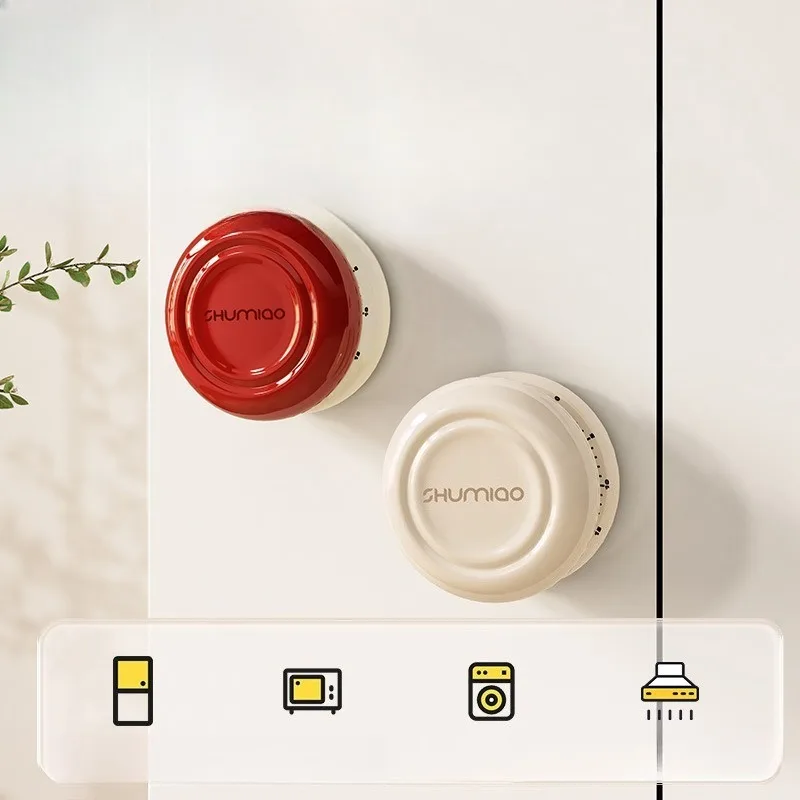 الدوبامين المغناطيسي الميكانيكية الموقت المنزلية المطبخ الطبخ تذكير أداة دقيقة إدارة الوقت أداة إعداد الوجبات الأساسية