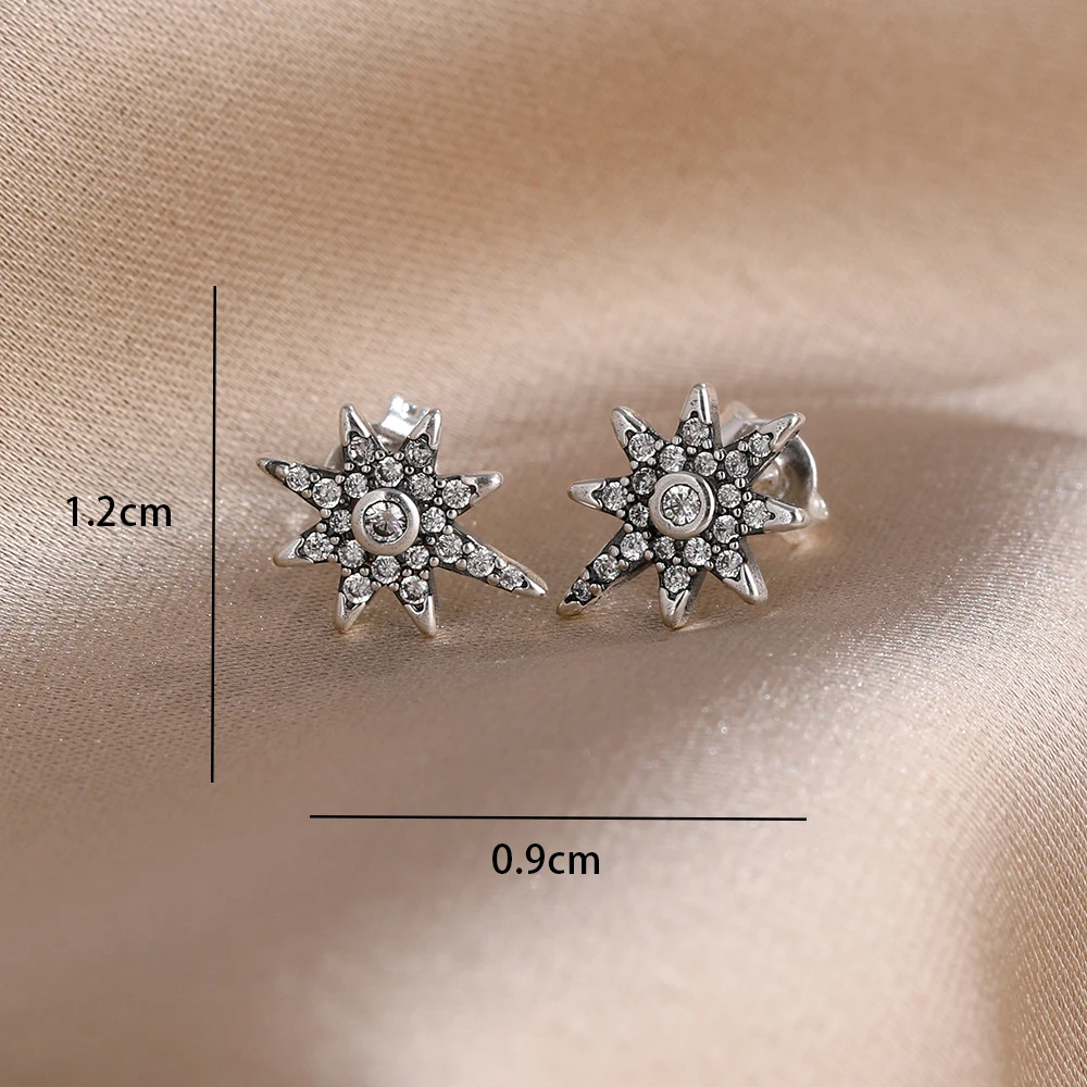 New Fashion 925 Sterling Silver Best Friend Family Tree Coffee Cup Earrings Fit Women's Jewelry Lover's Holiday Birthday Gift - view 6