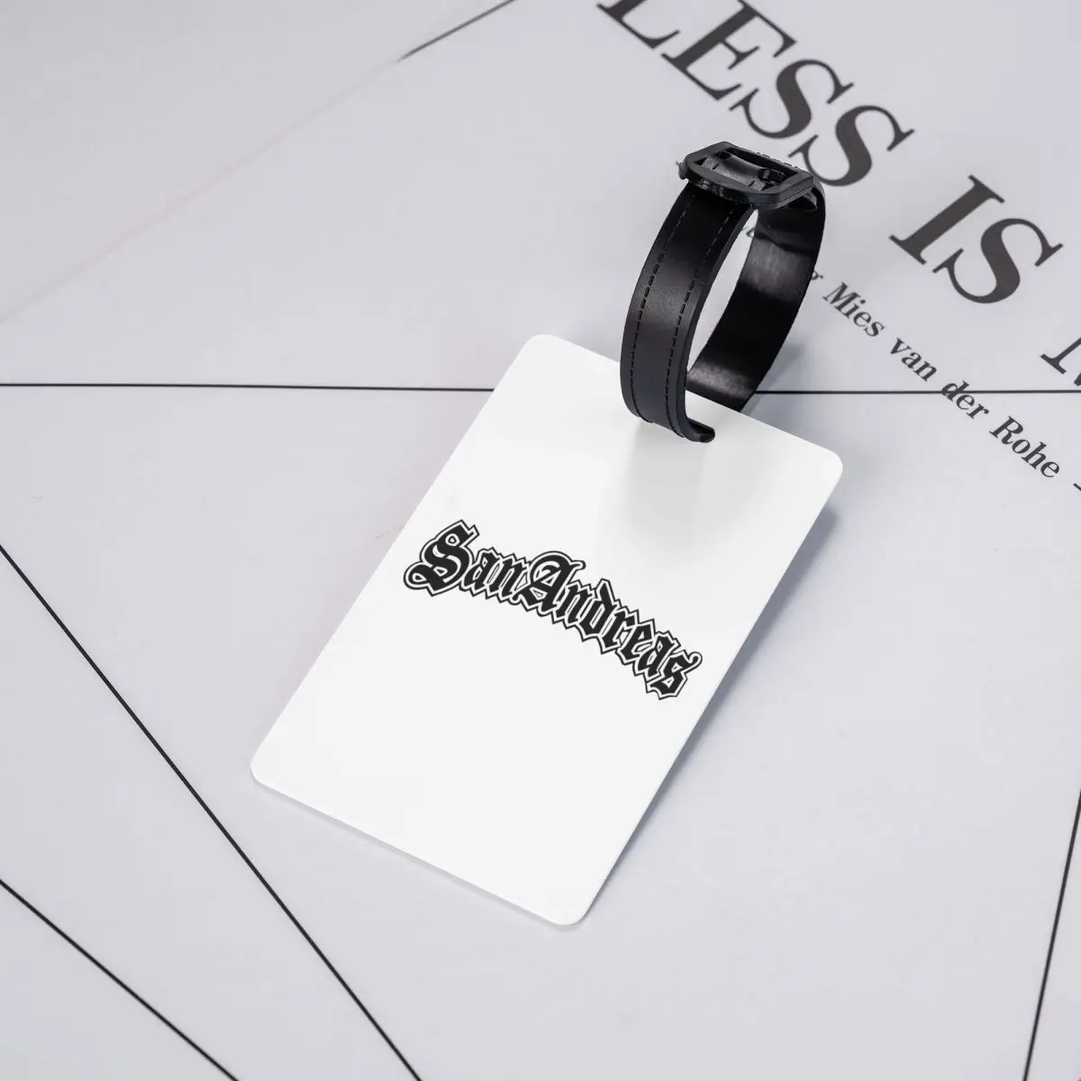 

Sherm Head GTA San Andreas Logo Luggage Tags Suitcase Accessories Travel Baggage Boarding Tag Label Holder ID Name Address