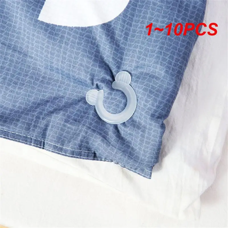 1~10PCS Anti-running Quilt Set 8 Pairs Multipurpose Needle-free Durable Convenient Bed Sheet Holder Bedsheet Fastener Abs Safe