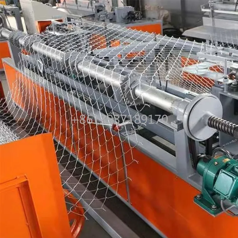 Full Automatic Plc Chain Link Fence Machine