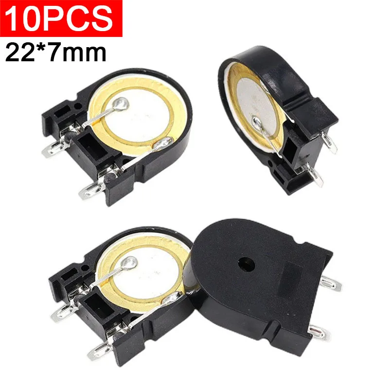 

10PCS SFN20-P Passive Piezoelectric 22*7Mm Small Home Appliance Microwave Oven Washing Machine Horseshoe Buzzer