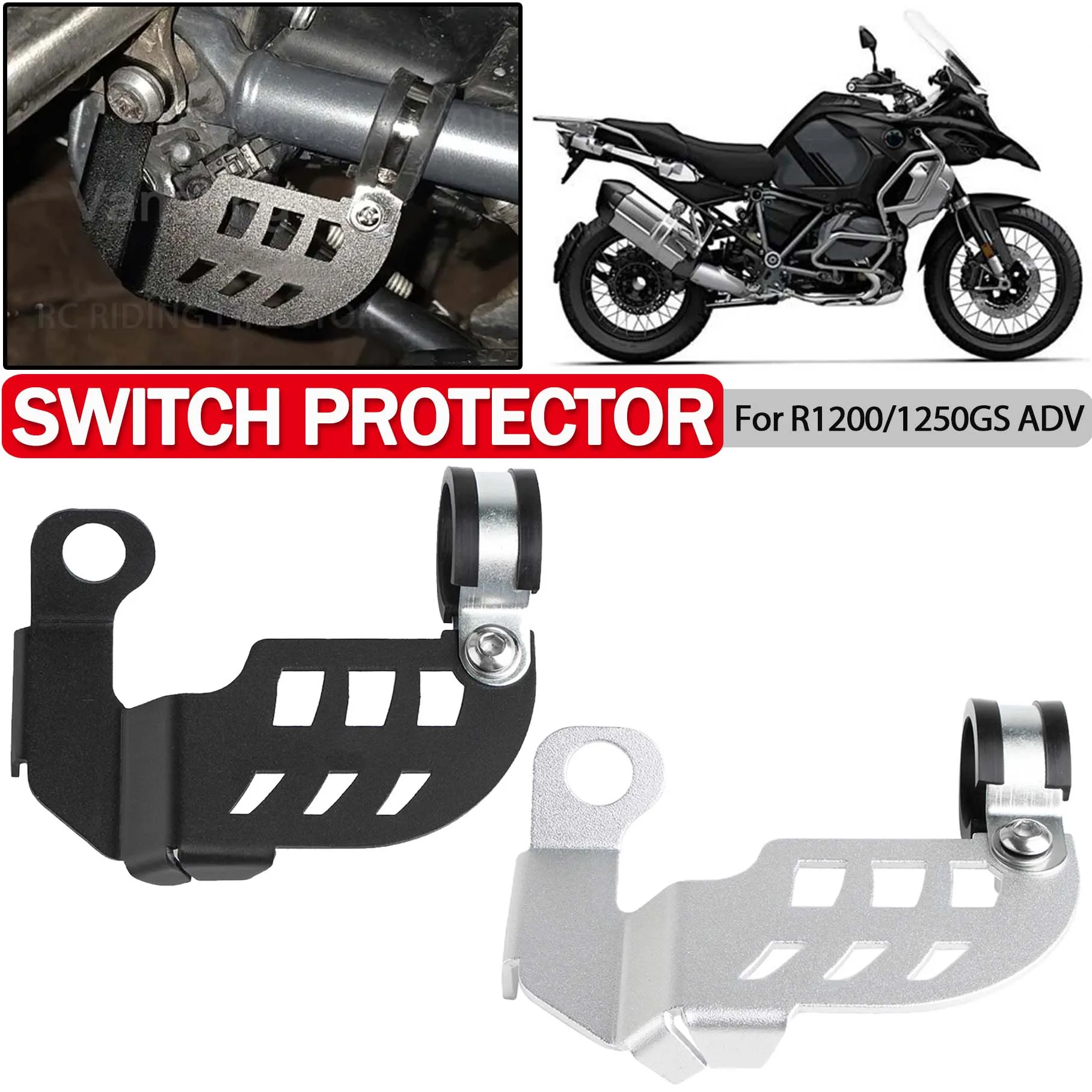 

For BMW R1200 R1250 GS R1200GS ADV 2014-2020 R1250GS Adventure 2019-2022 Side Stand Sidestand Switch Protector Guard Cover Cap