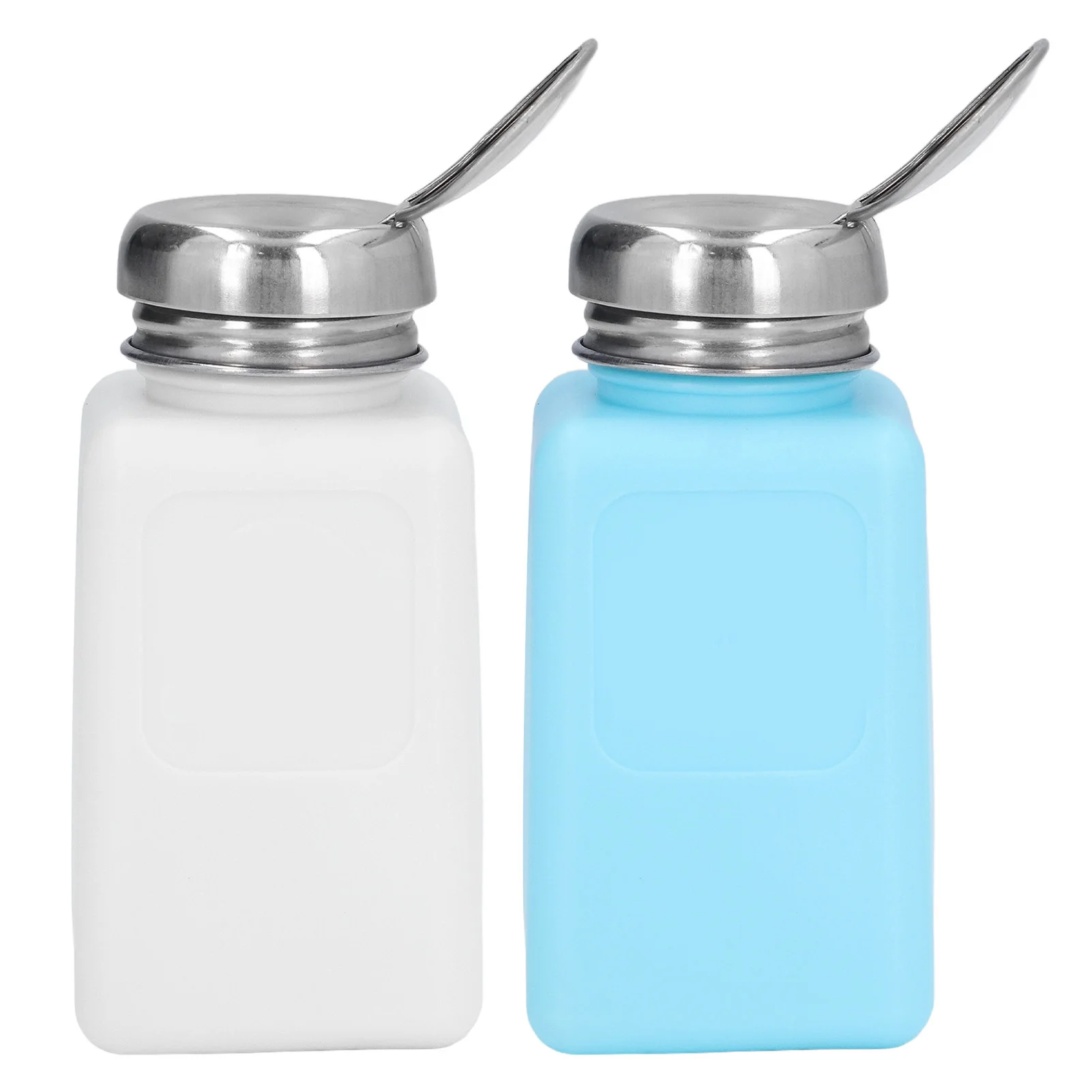 ESD Safe Dispenser Bottle 200ML Press Type Solvent Dispenser ESD Safe Anti Static  Bottle with Stainless Steel Lid