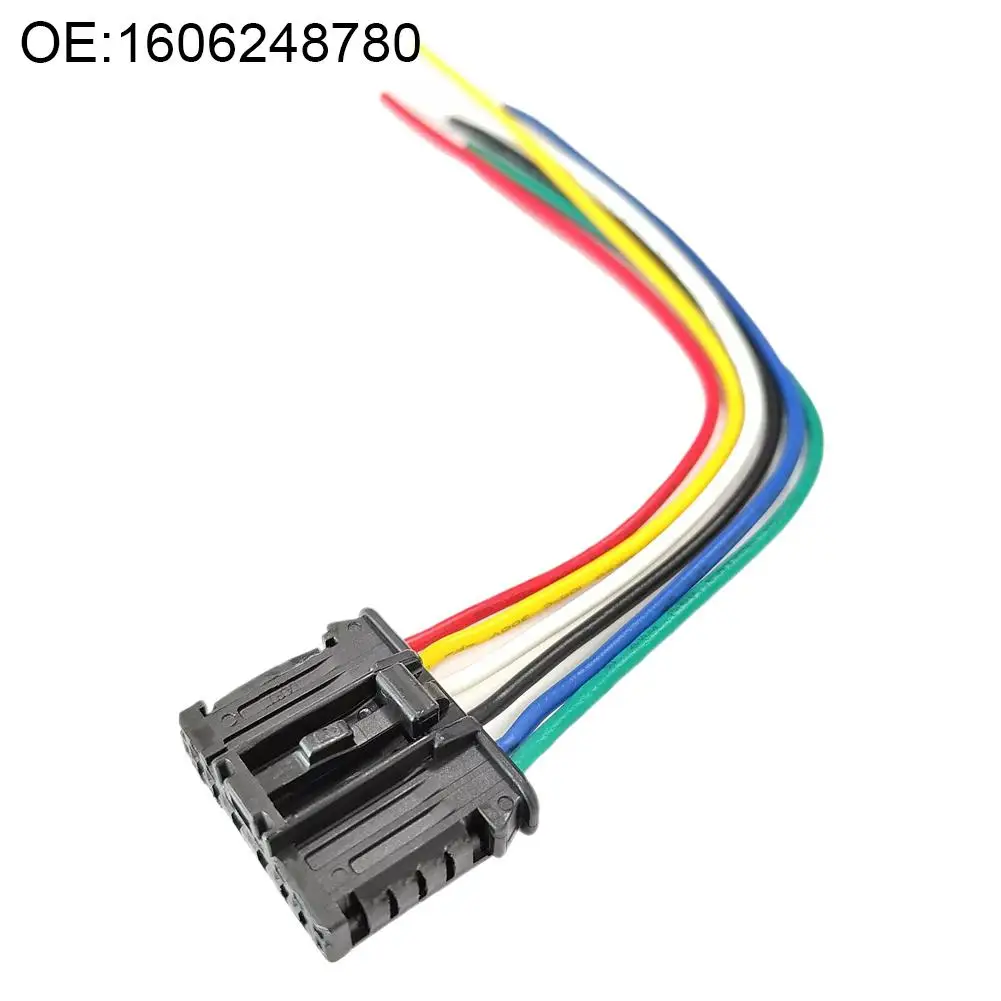 Untuk PEUGEOT 206 207 208 301 307 308 508 1007 2008 EXPERT 1606248780 Pigtail PARTNER Plug 6Pin Lampu Konektor Belakang Pra-kabel M9D4