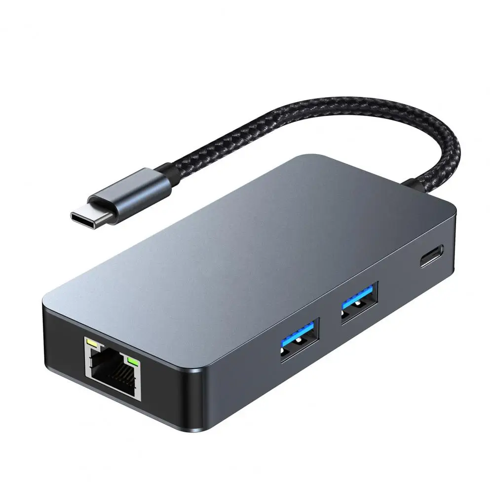 

Laptop Docking Station with Fast Transfer Docking Station for Laptop Versatile 6-in-1 Usb-c Hub High-speed Docking for Macbook