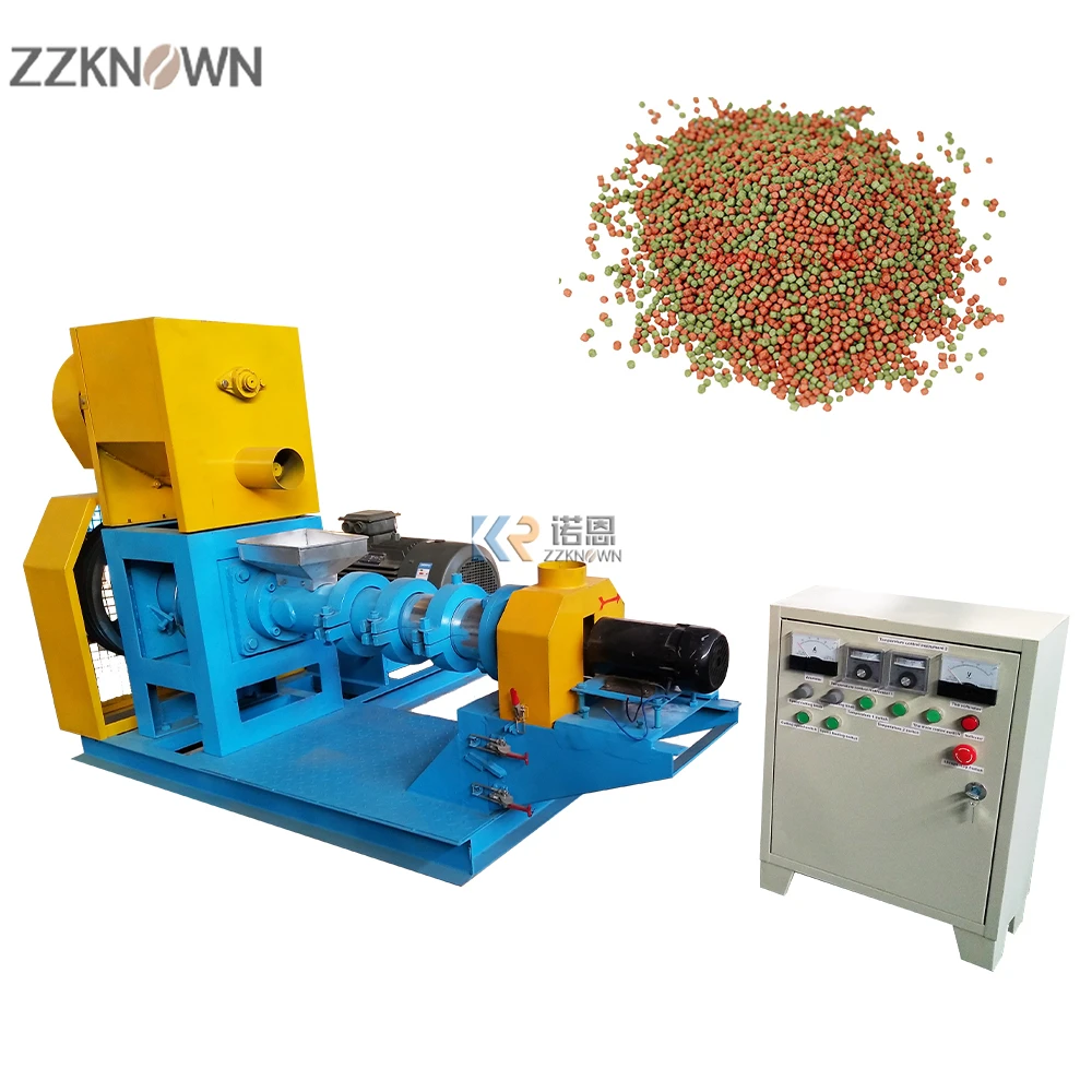 

Floating Fish Feed Machine Fish Pellet Feed Pellet Machine Food Granulator Equipment Commercial Electric