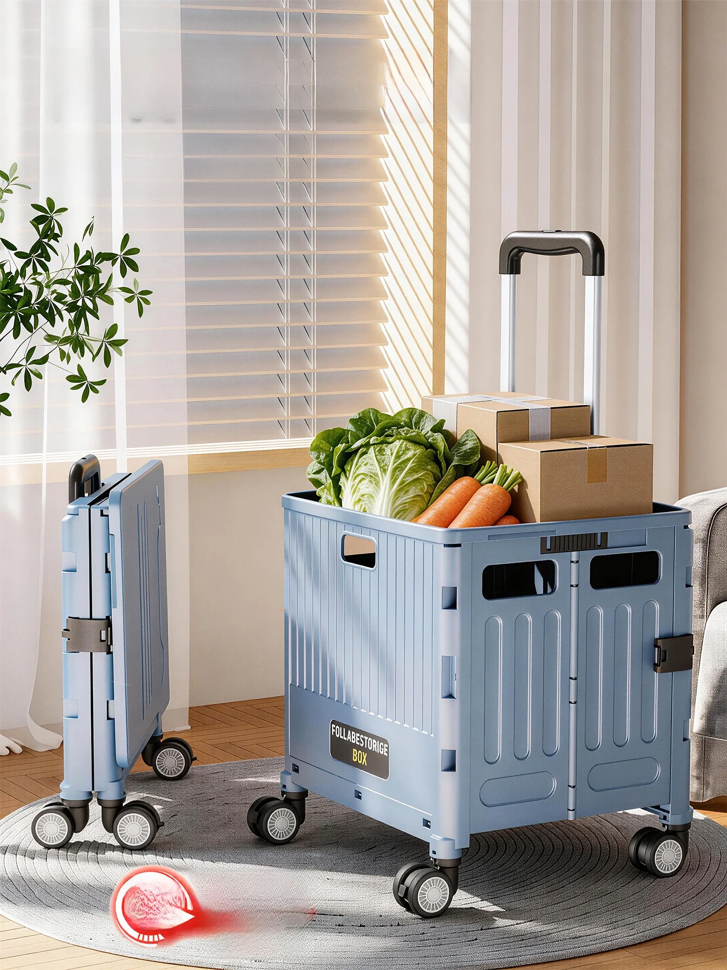 portable-folding-shopping-cart-small-pulling-car-home-use-kitchen-utility-picnic-wagon-stair-climbing-handcart-plastic-material