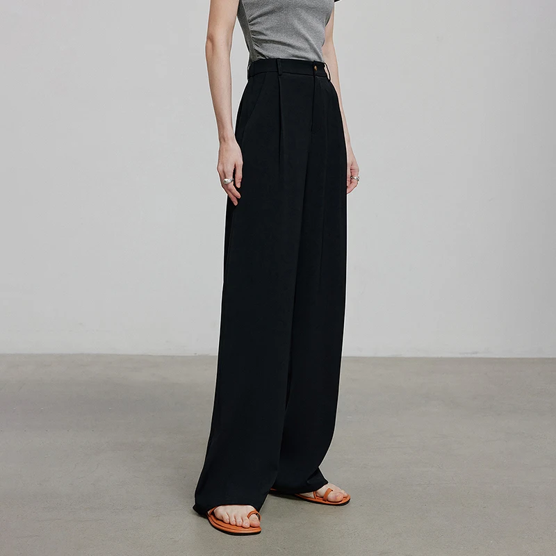 TOYOUTH Pantaloni casual da donna 2025 Nuovi pantaloni lunghi estivi 8527011