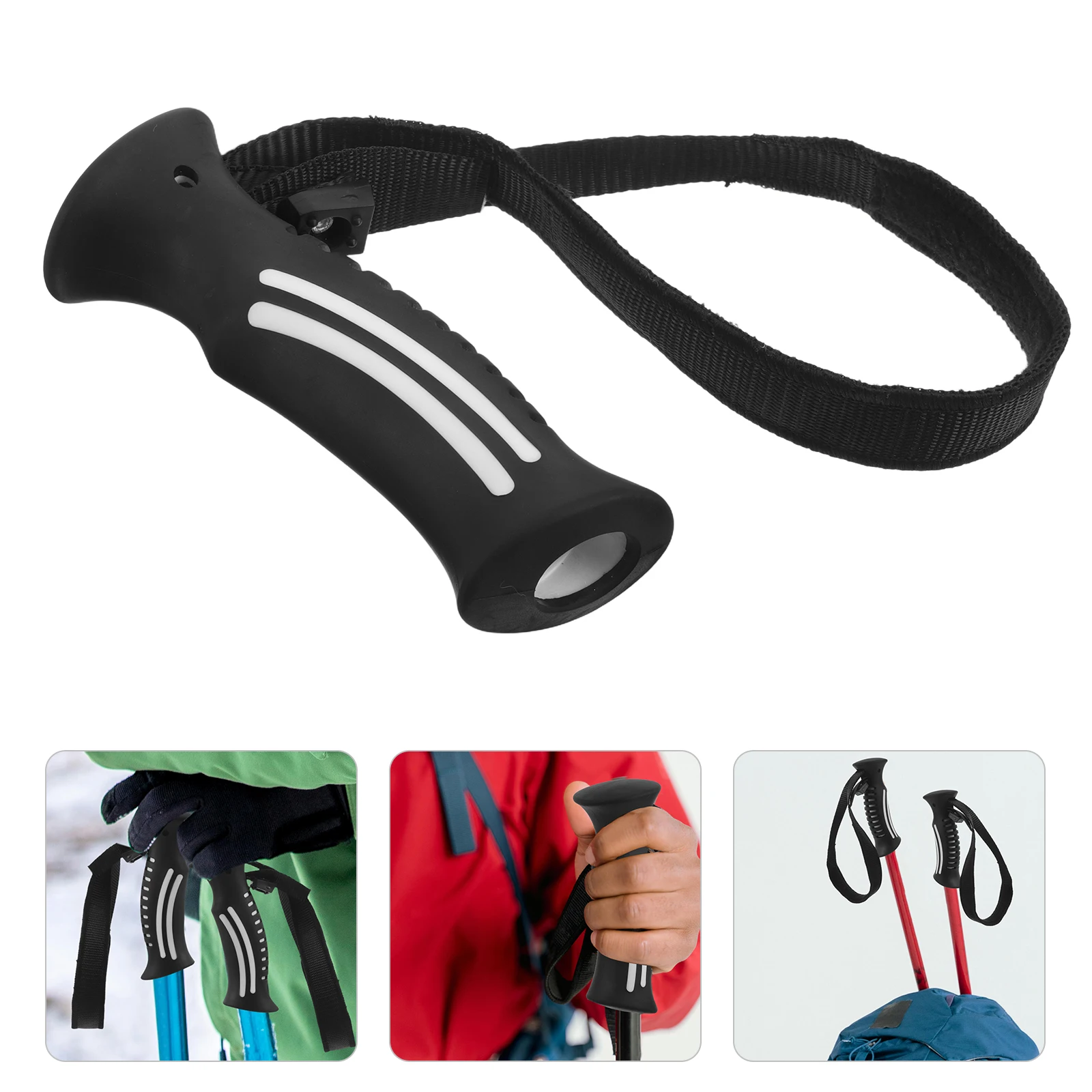 

Trekking Pole Handle Climbing Stick Straps Cane Replacement Grab Backpack Hiking Holder Accessories Travel