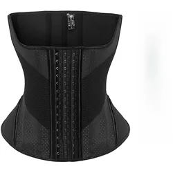 Hourglass Waist Trainer Latex Corset 15 Steel Bones Waist Cincher for Flat Belly Tummy Control Shapewear Fajas Colombianas Girdl