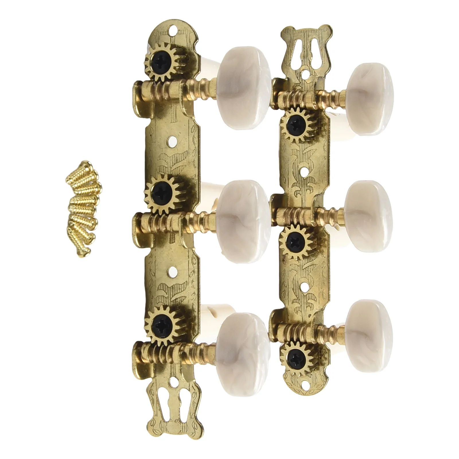 1 Set Classical Guitar String Tuning Pegs Machine Heads Tuners Keys With 8pcs Screws 99999999999999999999999999999999