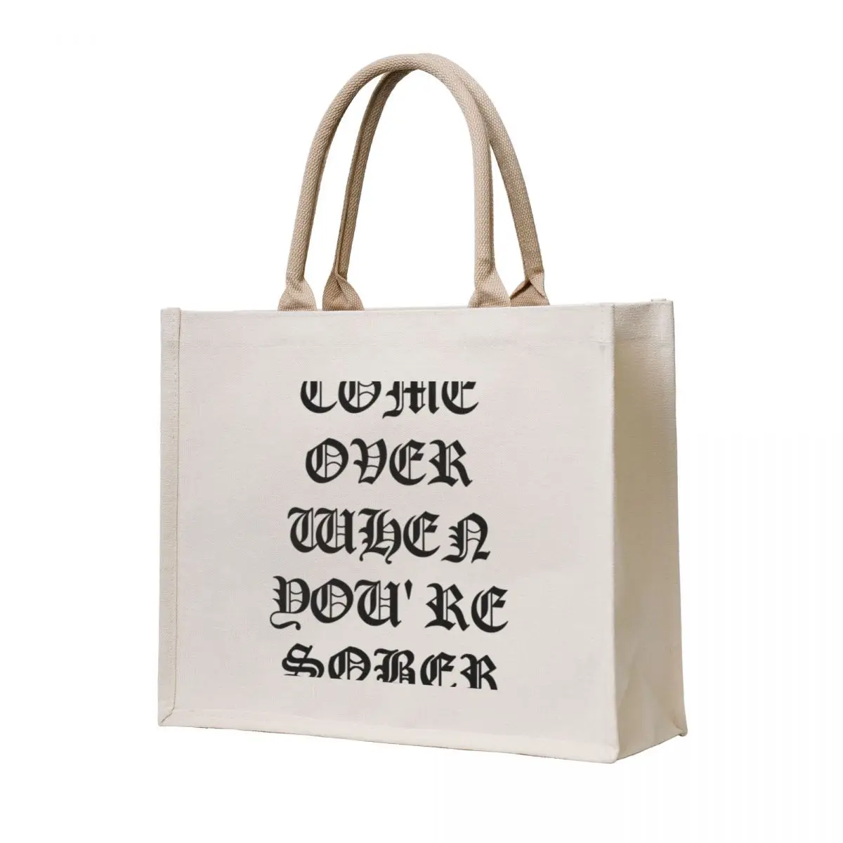 

Lil Peep Come Over When You're Sober Tote Bag custom tote bag Big bag shopper women