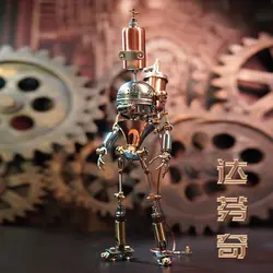 Leonardo da Vinci, metal puzzle model, Guochuang mecha, tide play, jigsaw puzzle, gift 3d, three-dimensional ornaments