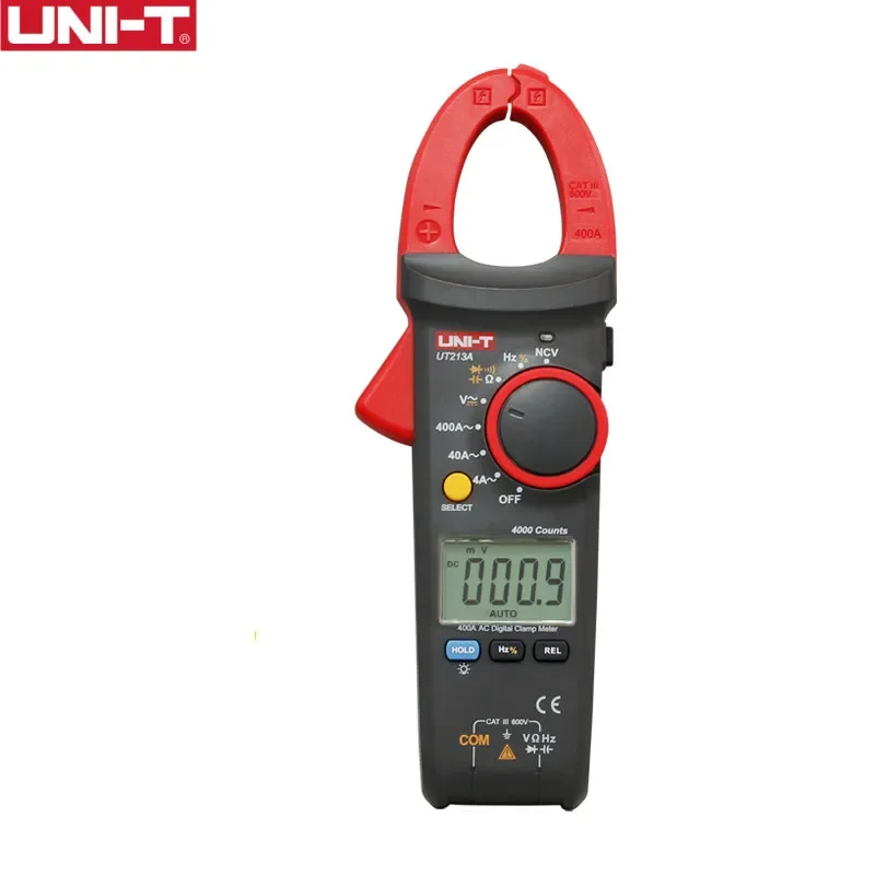 

UNI-T UT213A 400A Digital Clamp Meters Voltage Resistance Capacitance Multimeter Auto Range multimetro Diode