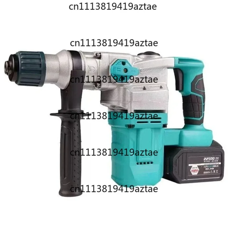 Rechargeable Lithium Battery Electric Hammer Drill Power Tool Cordless Electric Hammer Impact Drill