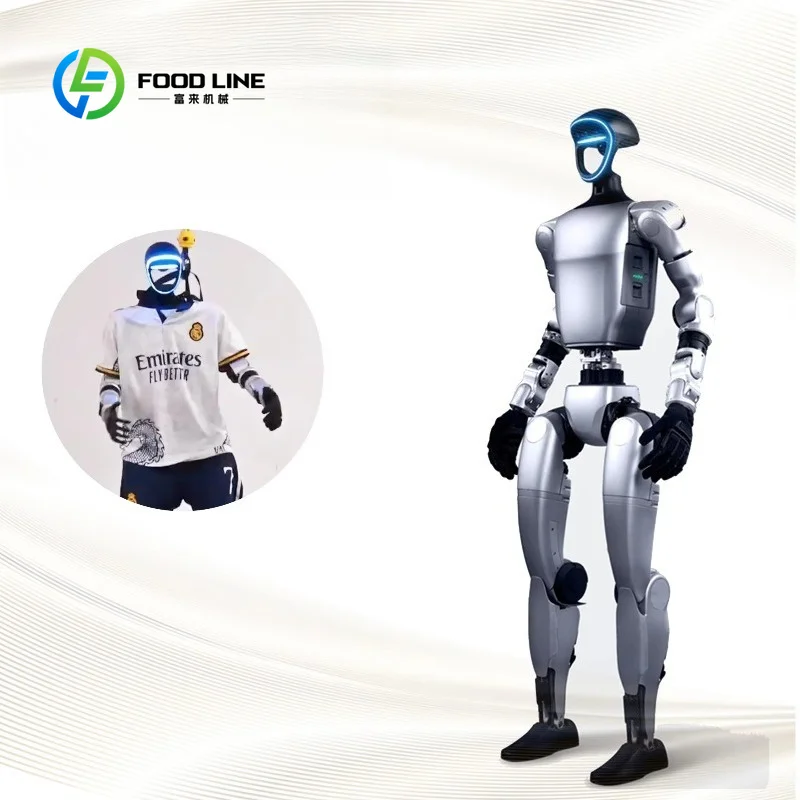Customized Silver Humanoid Robot Basic Model for Exhibition Event Performance New Condition Available aliexpress custom stickers