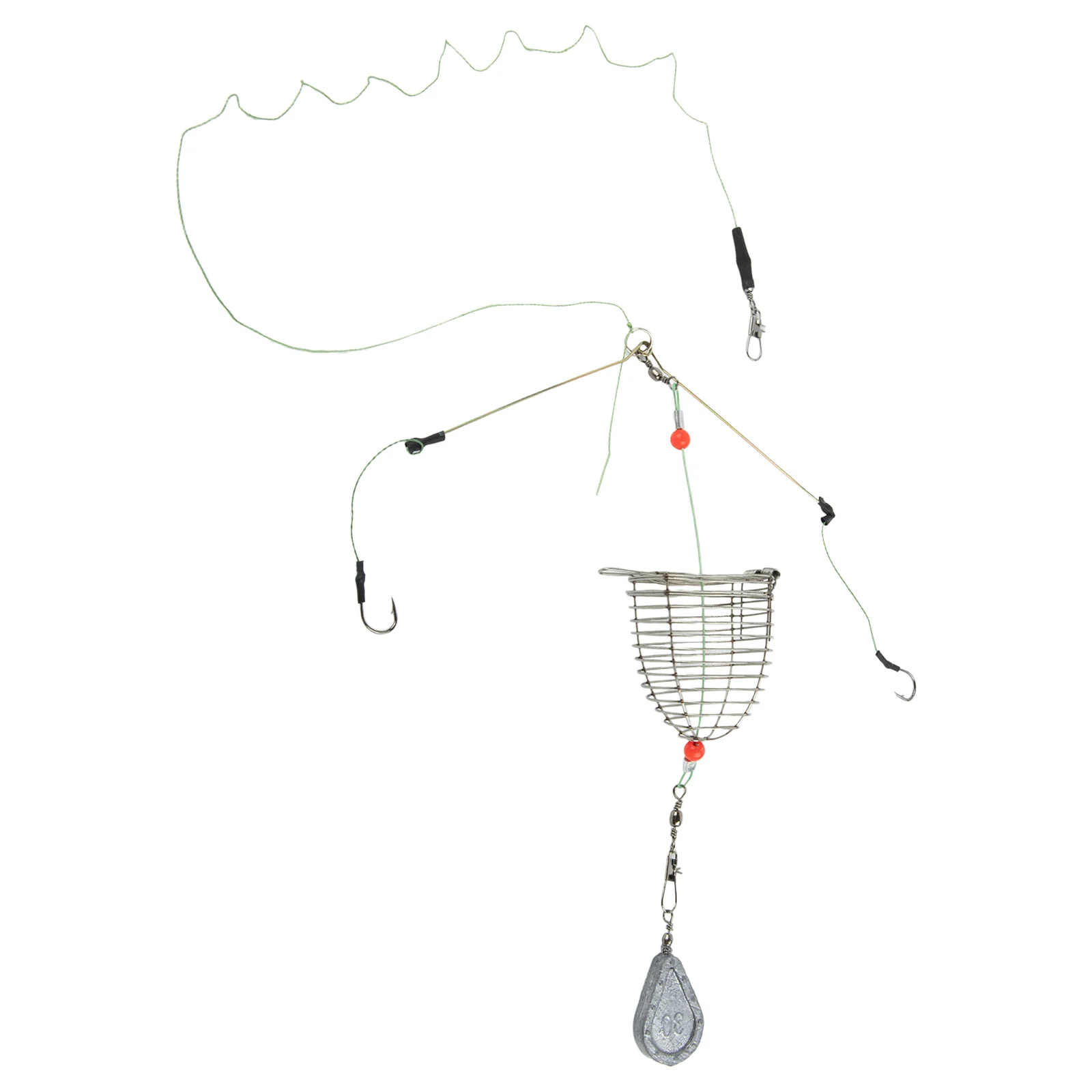 Lure Cage Nesting Cage Long-range Pop-up Cage Strong Horse Fish Bait Cage Anti-winding Wire Metal Nesting Cage