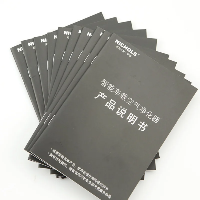 Customized product.OEM Custom corchetes A5 Magazine Pamphlet Instruction Manual Catalogue saddle Booklet Leaflet Flyer Poster Br