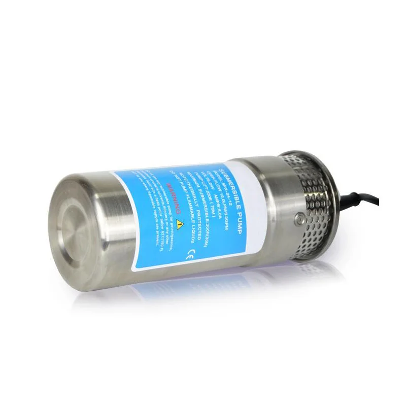 12V 24V Large Flow Lift=70M Mini Submersible Solar Energy Water Pump Outdoor Garden Deep Well Car Wash Bilge Cleaning 12 24 V