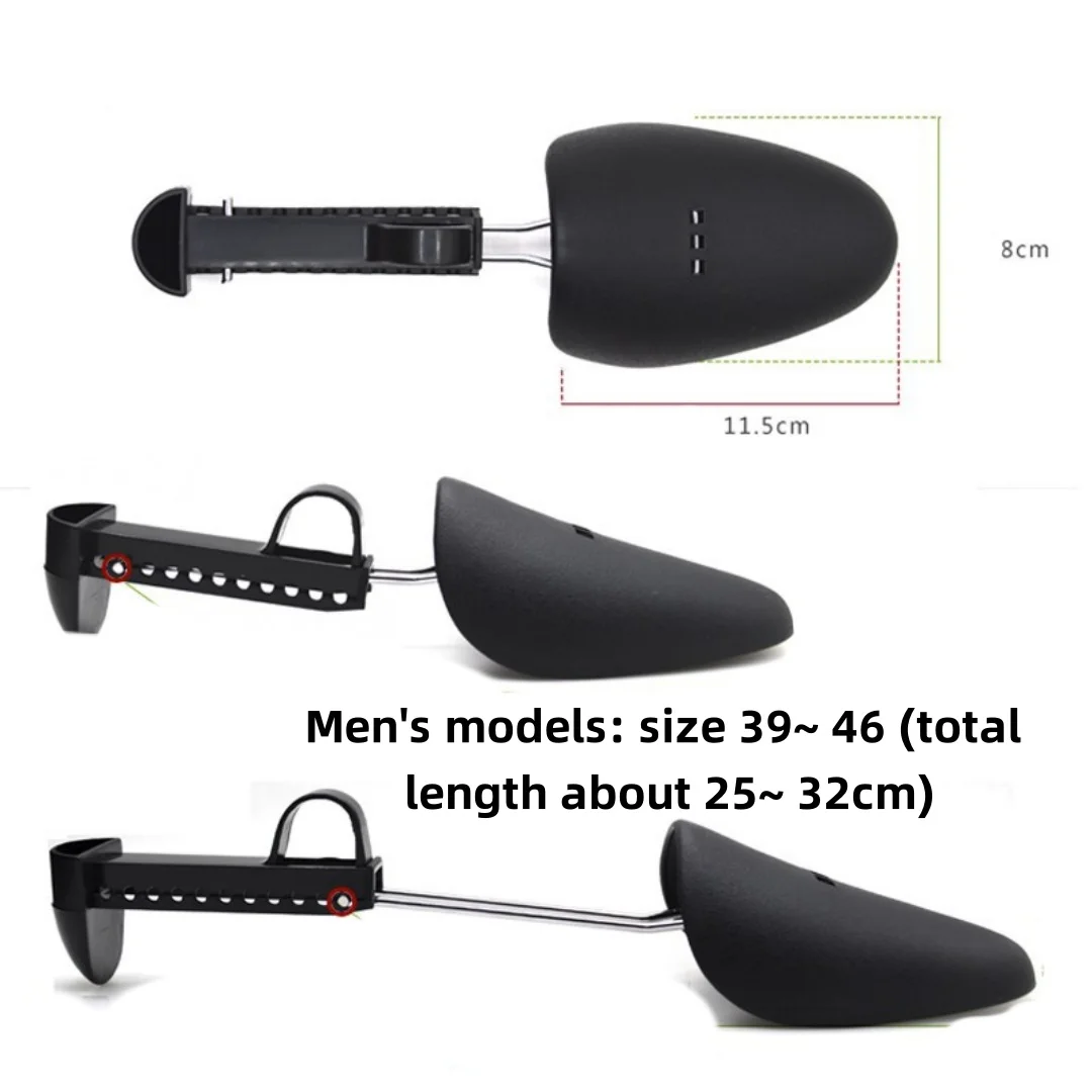 2 Stück verstellbare Schuhspanner, verhindern Verformungen und Falten, zur Reparatur von Lederschuhen, frei verstellbare Schuhspanner für Damen und Herren, Schuhspanner zur Vermeidung von Verformungen. – Detail 4