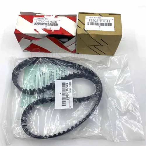 Imagen 1 del producto Para Toyota Hilux Vigo Innova Fortuner 2005 2014 Kit de juego de polea de correa de distribución OEM 13505-0L010 13568-39016 13540 -67020