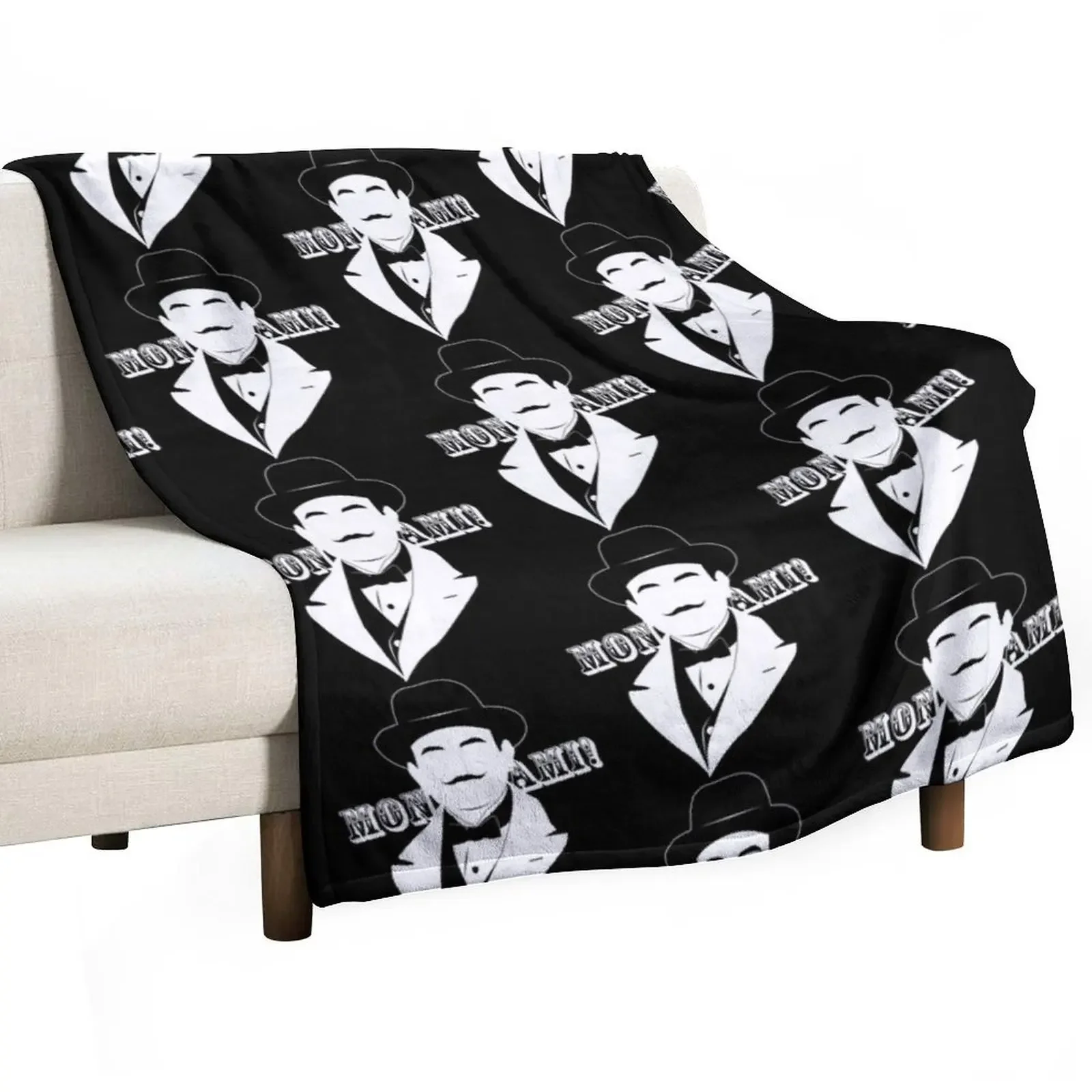 Mon ami! Throw Blanket Warm Cozy Throw Blanket for Living Room Couch