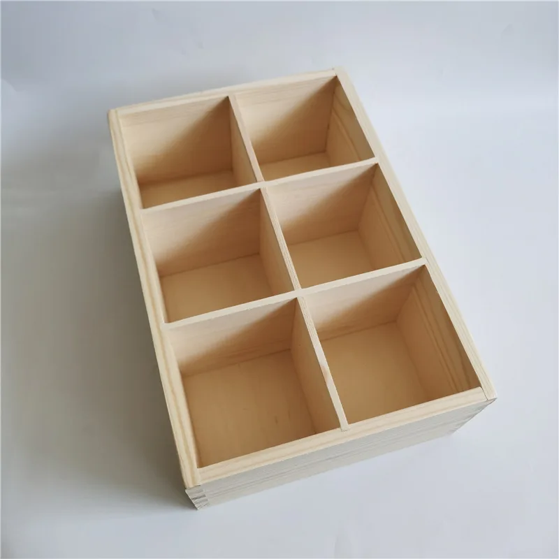 Wooden Marker Pen Storage Box Multi-colors Pen Holder Studio Storage Rack Large-capacity Cosmetic Organizer