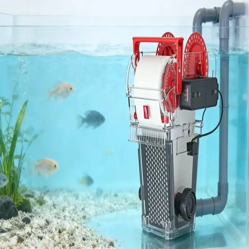 Automatic Rectangle Plastic Filter Cloth Filter for Aquarium Seawater Coral Tank Eco-Friendly Durable Roll Filter