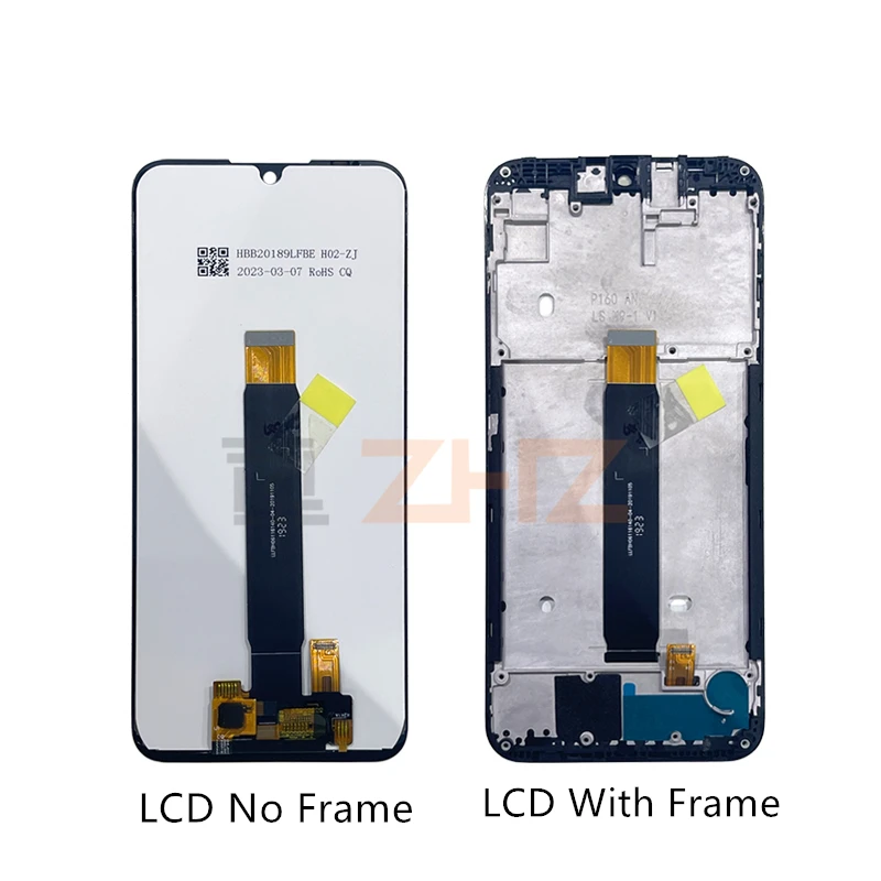 For Motorola Moto E6 Plus LCD Display Touch Screen Digitizer Assembly For Moto E6 Plus Display Replacement Repair Parts 6.1\