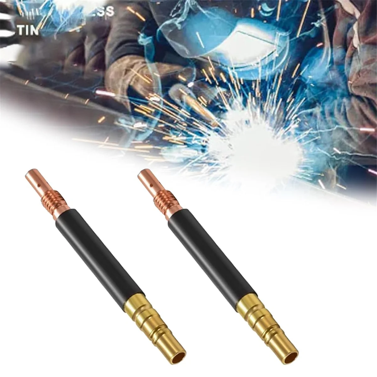 ESTR Schweißpistole, gerades Rohr, gerades Stab, gerades Rohr für Schweißpistolen, Schweißzubehör, 350 A