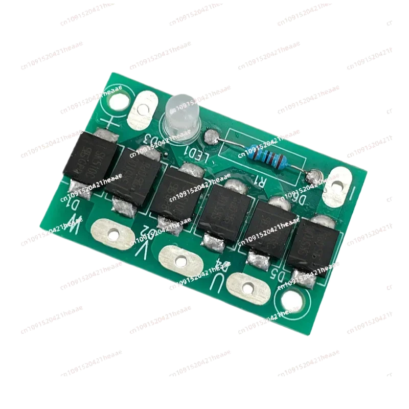 

Suitable for Three-phase Rectifier Bridge Generator Board Patch, High Current 10A, Efficiency with Indicator Light