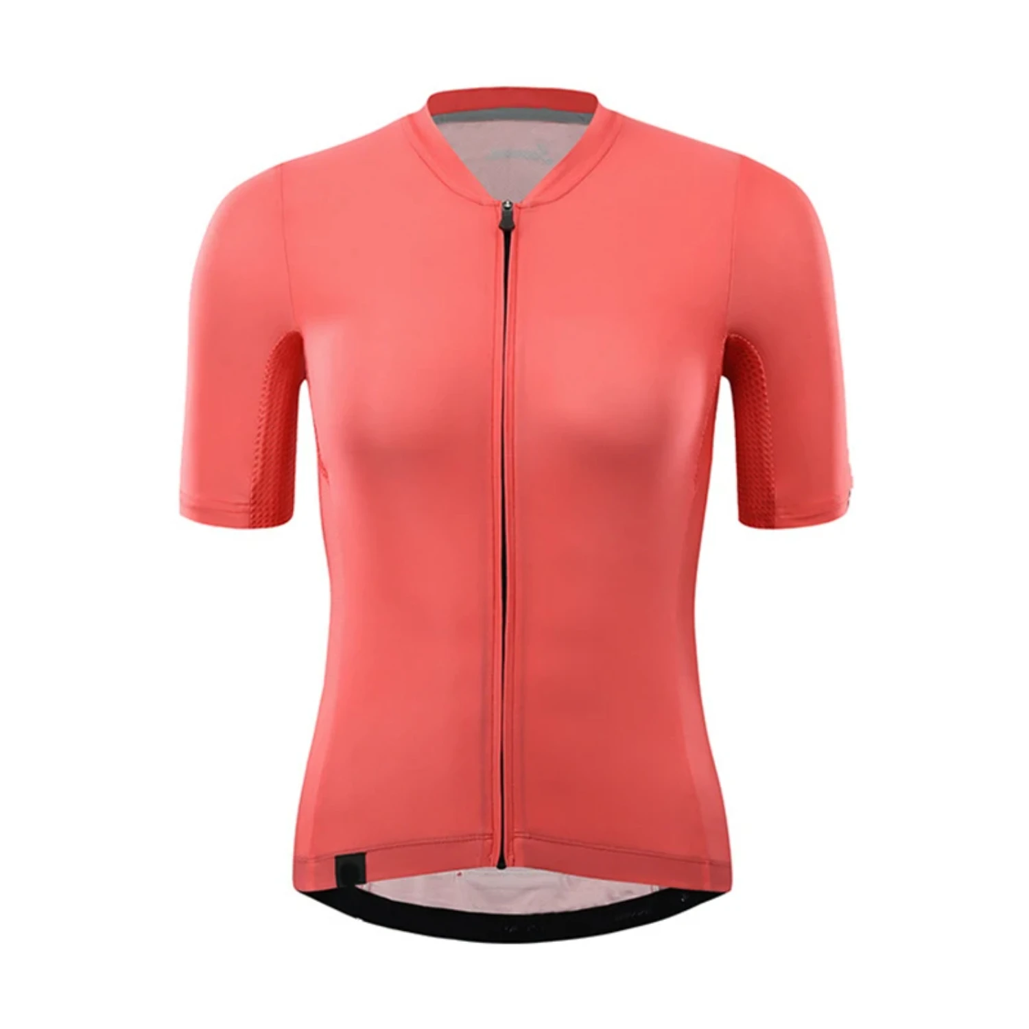 Summer Road Bike Shirts Pro Team Women's Cycling Jersey MTB Jersey Short Sleeve Full Zipper Bicycle Clothing   Asian Size