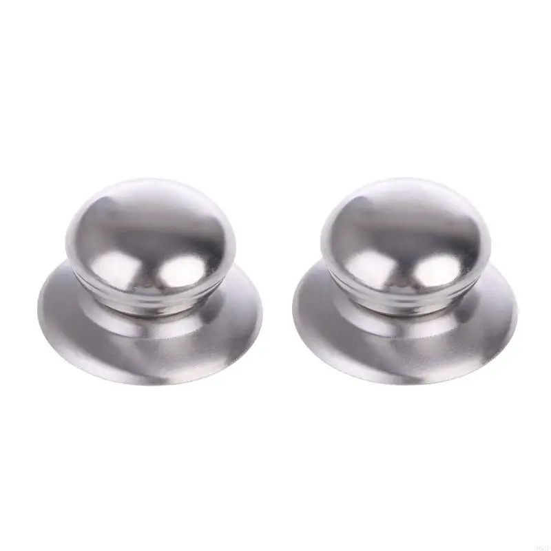 96GF Handle For Cover Pot Lid Button Saucepan Kettle Lid Replacement Knobs Stainless Steel Holding Handles Kitchen Utensils