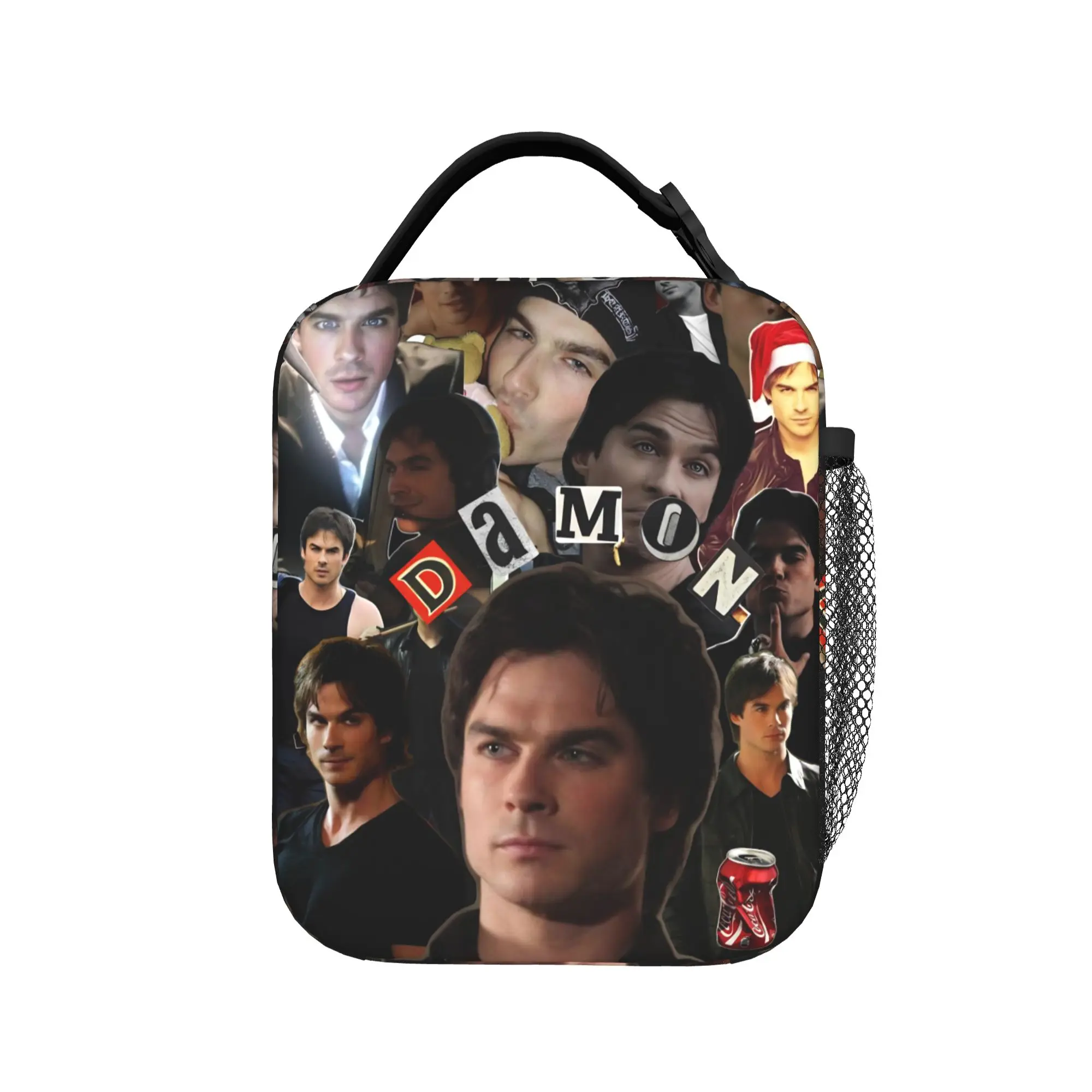 Lunch Bag The Vampire Diaries Resuable Movie Office Lunch Box For Child  Aesthetic Convenient Designer Tote Food Bags