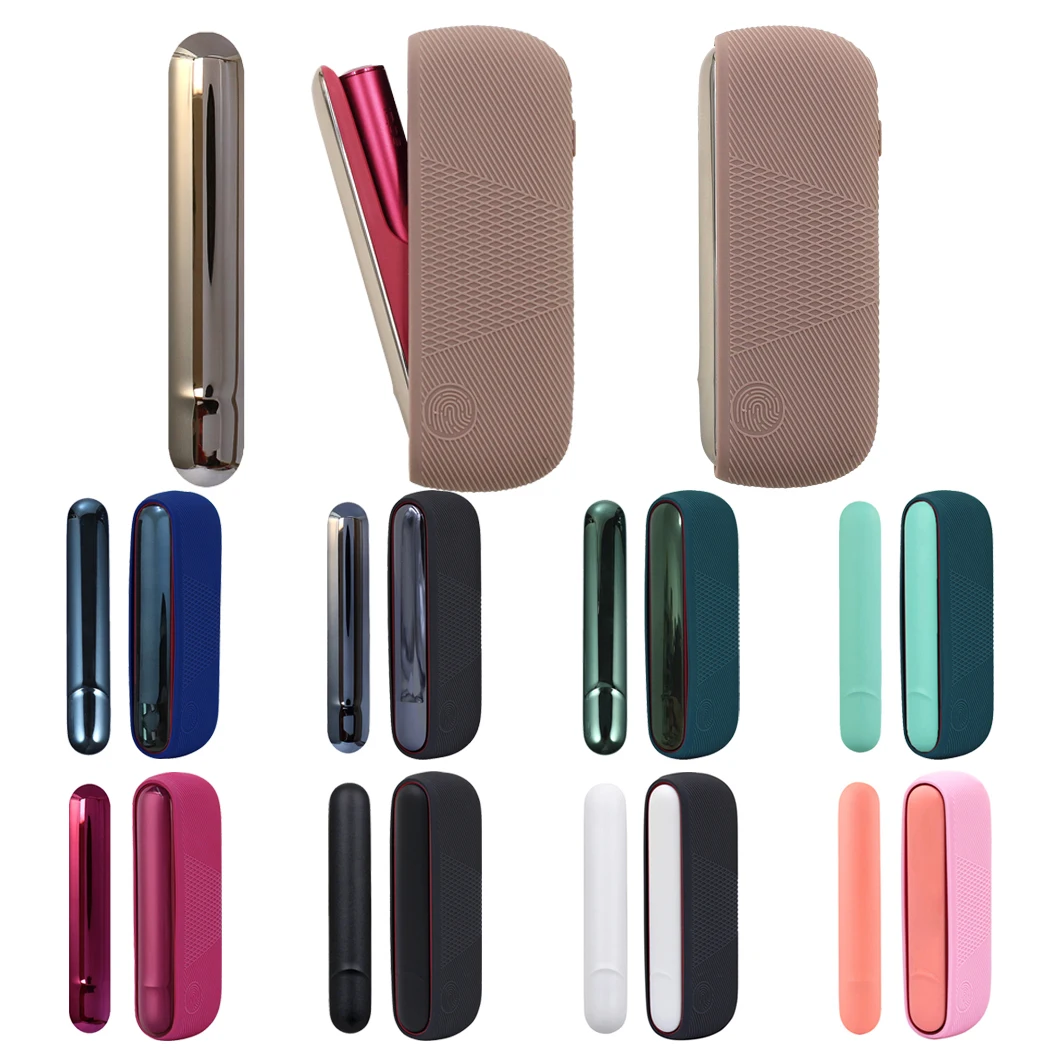 9 Colors Silicone Cover for IQOS ILUMA Full Protective Case With Side Door Cover for IQOS 4 ILUMA New Design Accessories