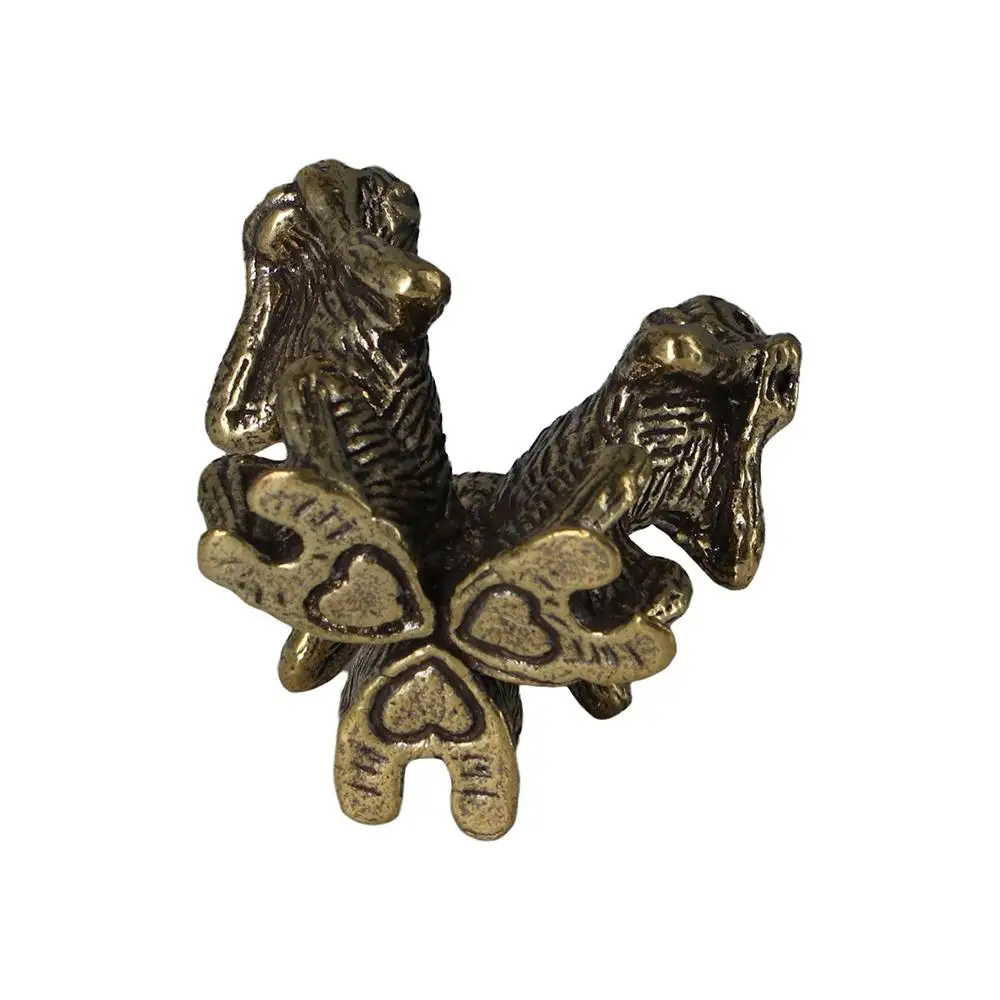 1 قطعة الإبداعية فنغ شوي الحرف دفئا هدية العتيقة الحكيمة قرد تمثال قرد التماثيل سيارة الحلي ديكور المنزل