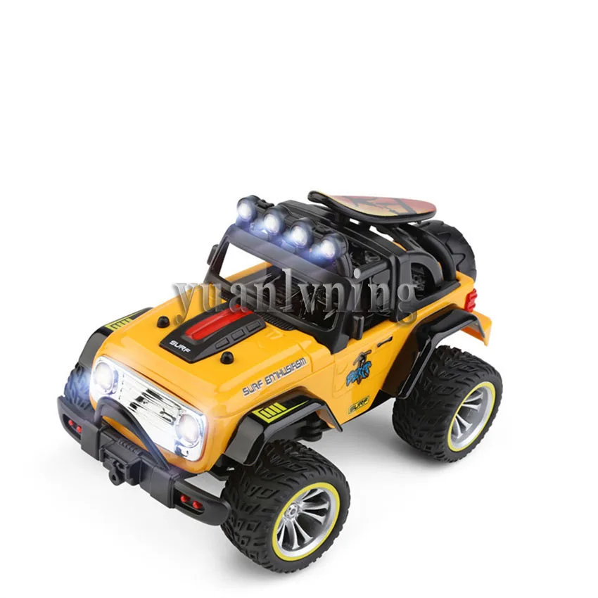 1:22 Mini RC Car 1: 32 fuoristrada con luce 2.4G giocattoli per camion telecomandati per bambini e bambini ad alta velocità 22 km/h ﻿