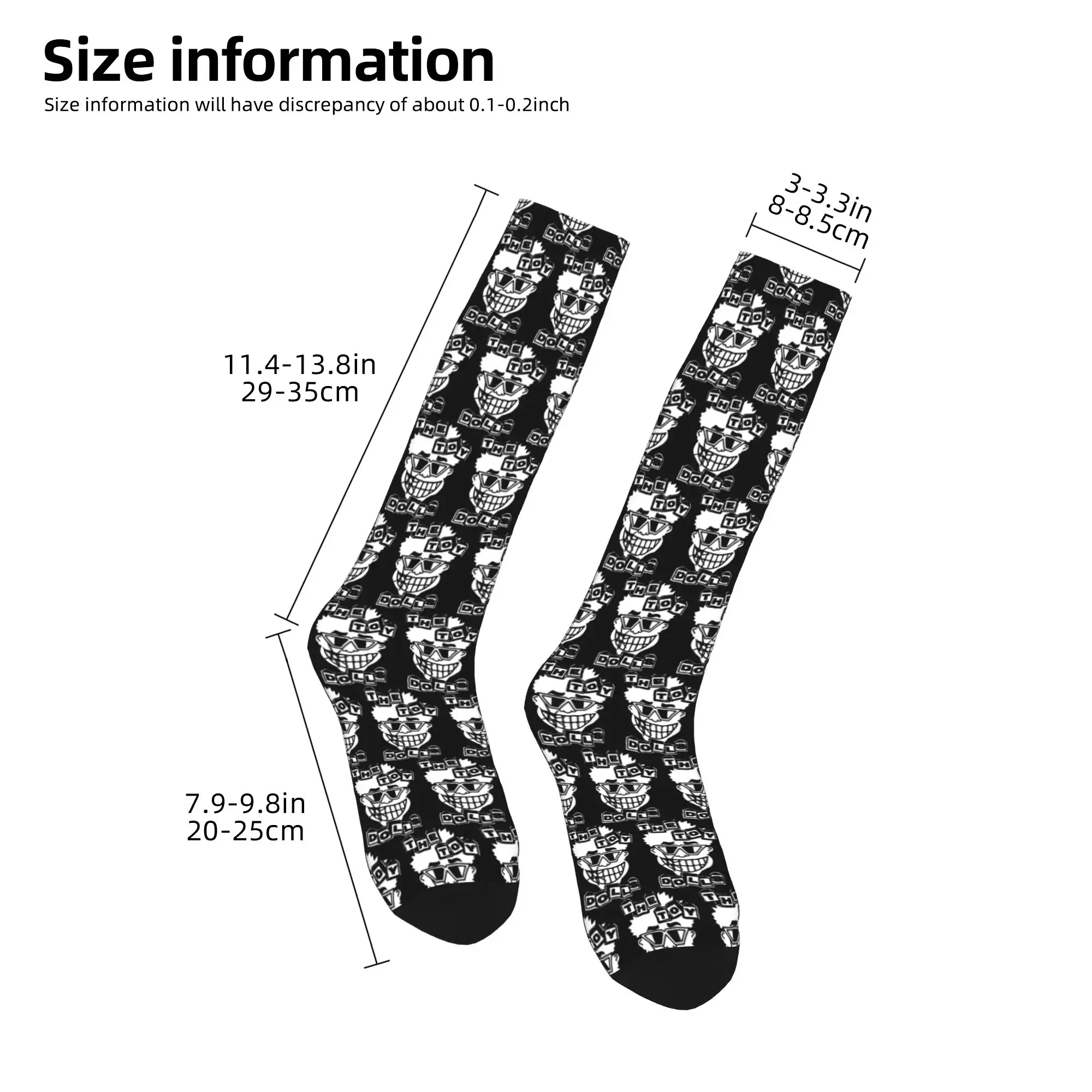 All Seasons Crew Kousen de speelgoedpoppen Sokken Harajuku Grappige Hip Hop Lange Sokken Accessoires voor Mannen Vrouwen Verjaardagscadeau