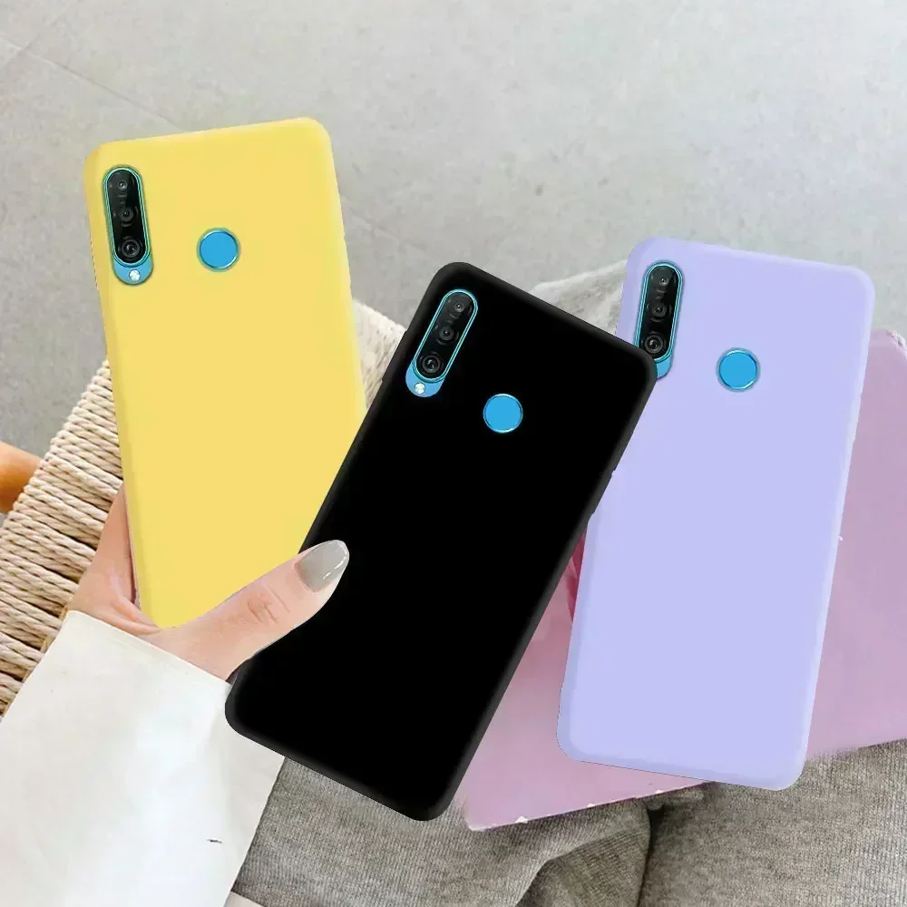 For Huawei P30 Lite Case Candy Soft Silicone TPU Back Cover For Huawei P30 Lite Phone Cases For Huawei Nova 4E Fundas Coque