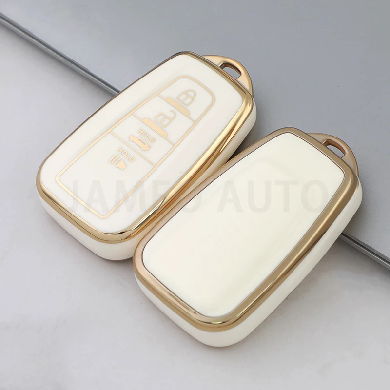 2 3 4 Buttons TPU Car Key Cover for Toyota Corolla Rav4 Camry 70 CHR Prado 150 Highlander Key Case Holder Accessories Fob