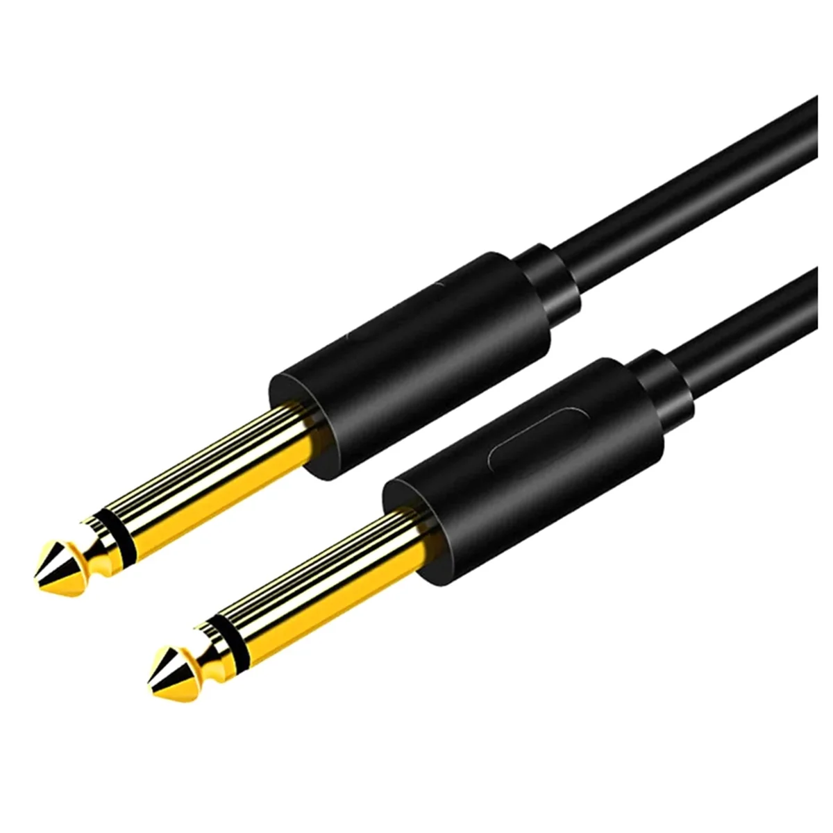 6.5mm Jack Audio Cable PVC 6.35 Jack Male to Male Aux Cable for Guitar Mixer Amplifier Bass 6.35mm,0.5 Meter-BtLife