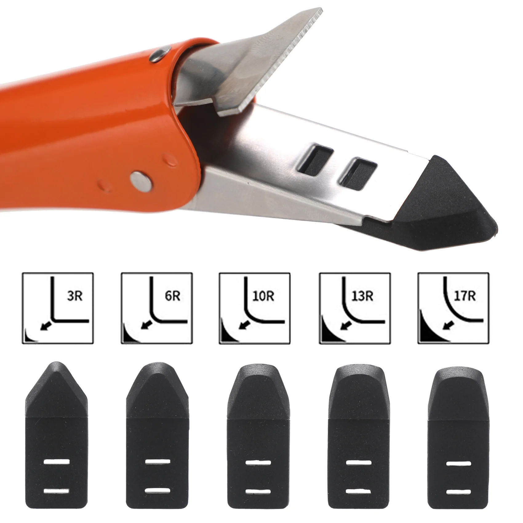 Multifunctional Stainless Steel Scraper for Sealant Glass Adhesive Edge Trimmer Grout Filling Tool Dirt Removal Hook Knife