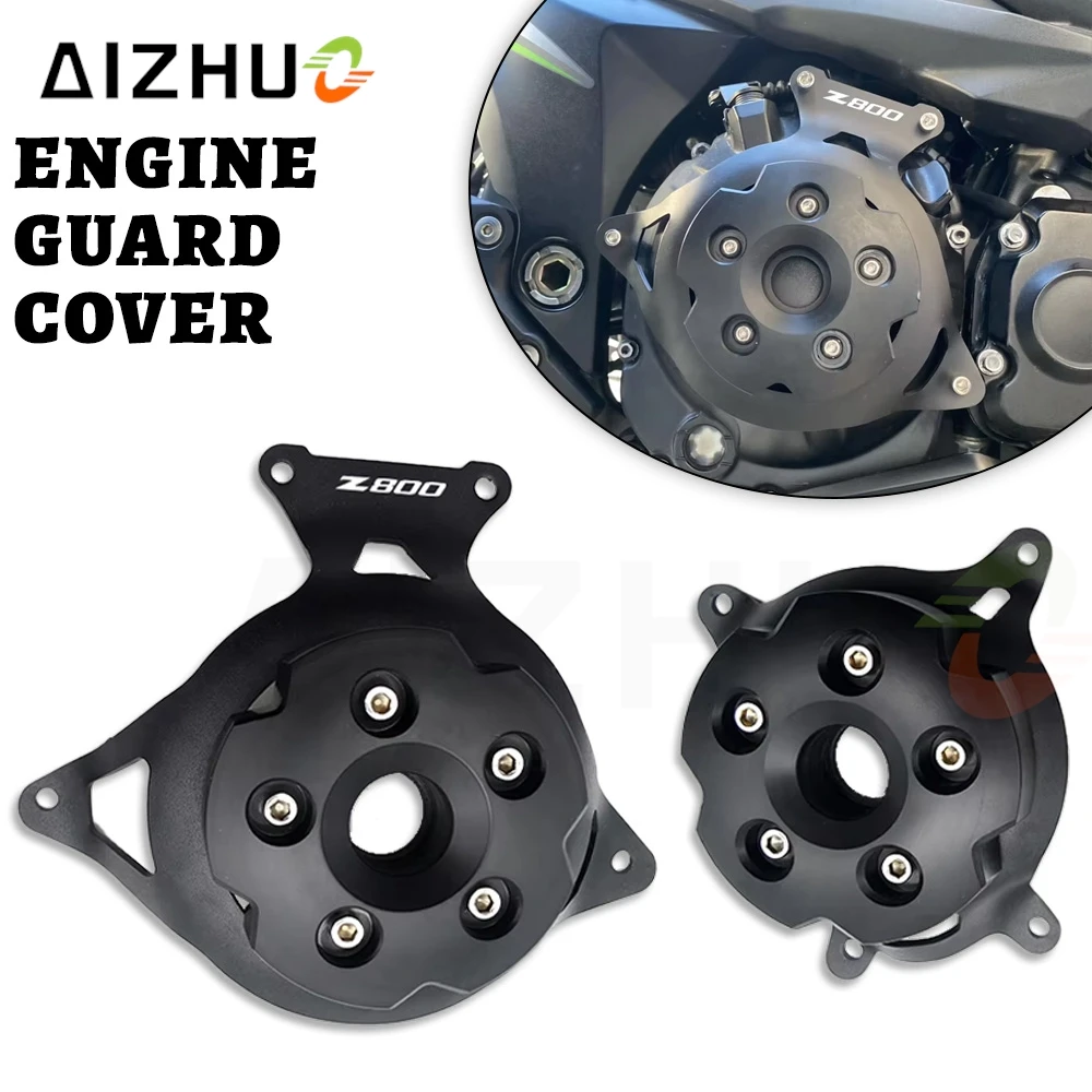 For KAWASAKI Z800 2013 2014 2015 2016 Z750 2007-2012 Z 800 Engine Stator Cover Engine Protective Cover Left Right Side Protector