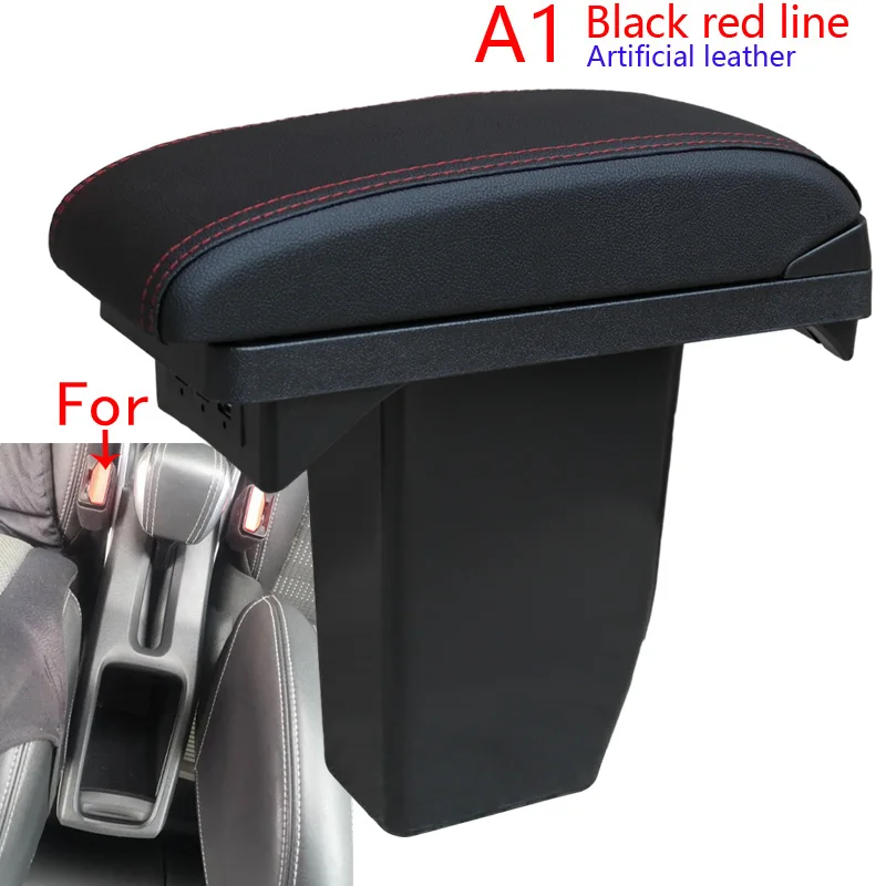 Voor Peugeot 2008 Armsteun Doos 2012-2018 Auto Opbergdoos Met Usb Opladen Auto Retrofit Onderdelen Interieurdetails Auto Accessoires