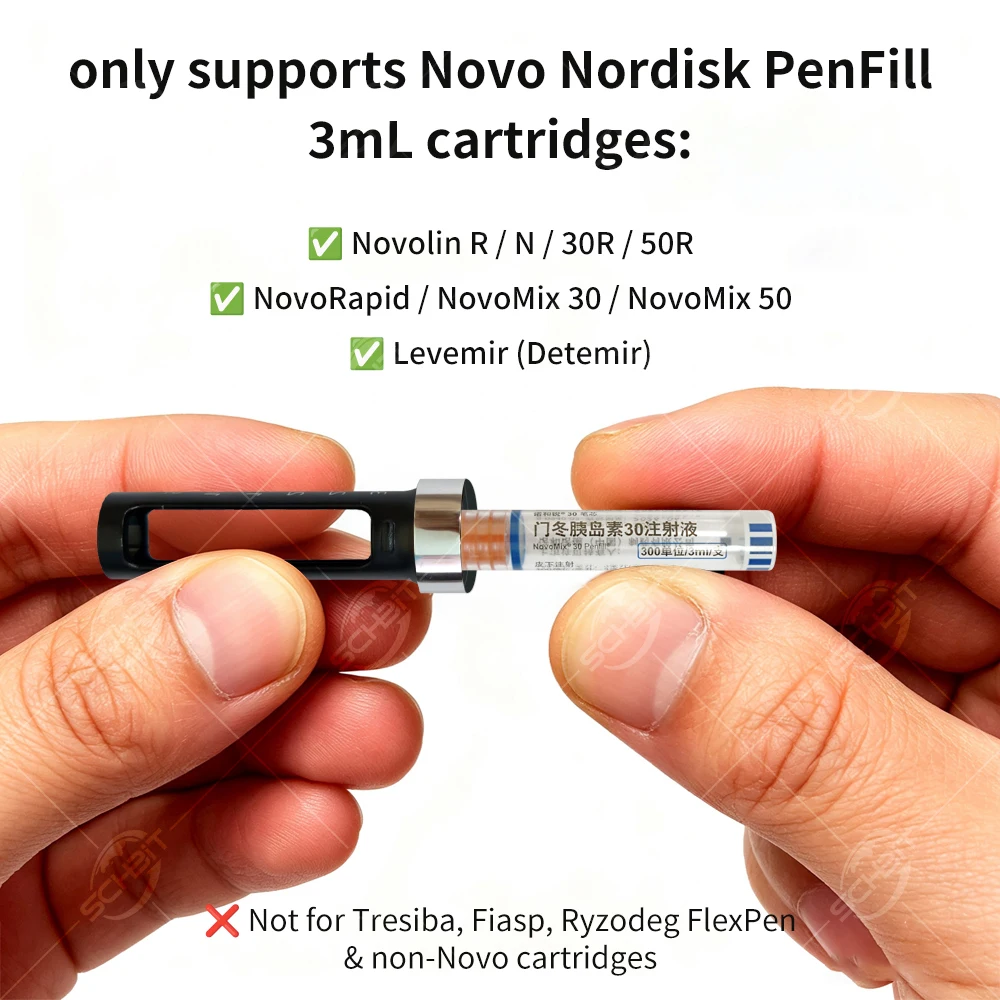 Home-use Insulin Pen, Suitable for Novo Nordisk-produced Insulin Cartridges (Only The Insulin Pen is Sold)